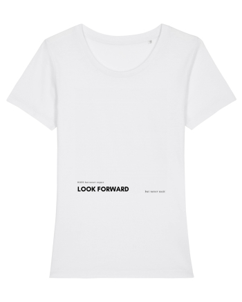 look forward White