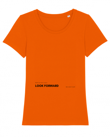 look forward Bright Orange
