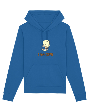 Need coffee Royal Blue