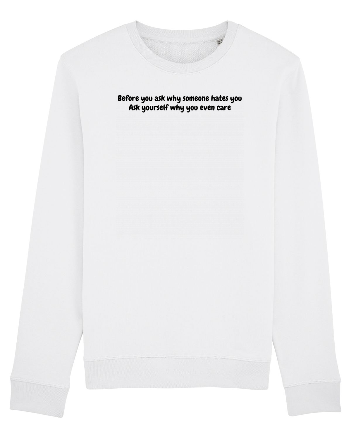 Bluză mânecă lungă Unisex Rise White