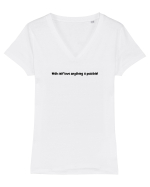 With self love anything is possible! Tricou mânecă scurtă guler V Damă Evoker
