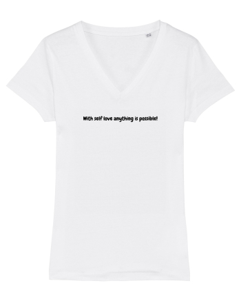With self love anything is possible! White
