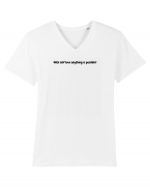 With self love anything is possible! Tricou mânecă scurtă guler V Bărbat Presenter