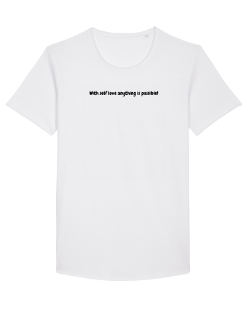 With self love anything is possible! White