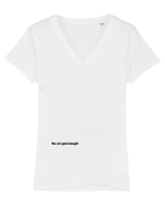 You are good enough! Tricou mânecă scurtă guler V Damă Evoker
