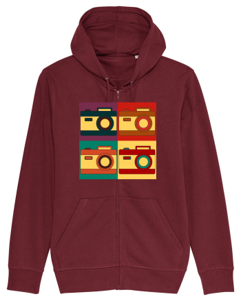 Aparat Foto Retro Vintage Burgundy