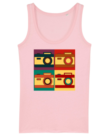 Aparat Foto Retro Vintage Cotton Pink