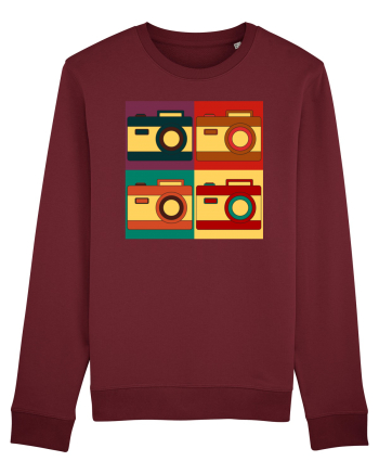 Aparat Foto Retro Vintage Burgundy
