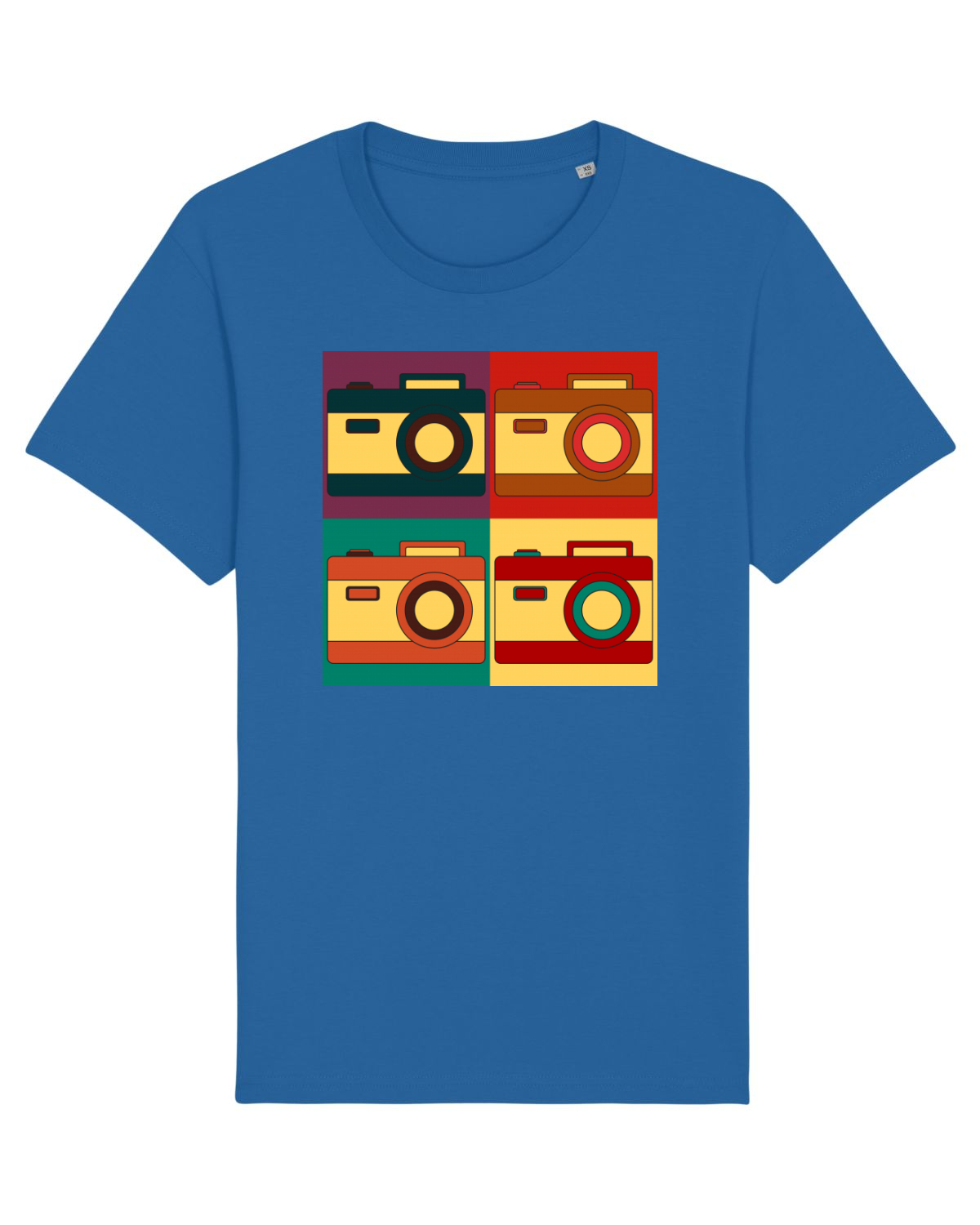 Tricou mânecă scurtă Unisex Rocker Royal Blue