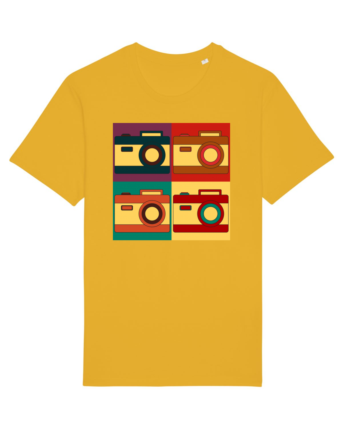 Tricou mânecă scurtă Unisex Rocker Spectra Yellow