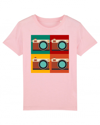 Aparat Foto Retro Vintage Cotton Pink