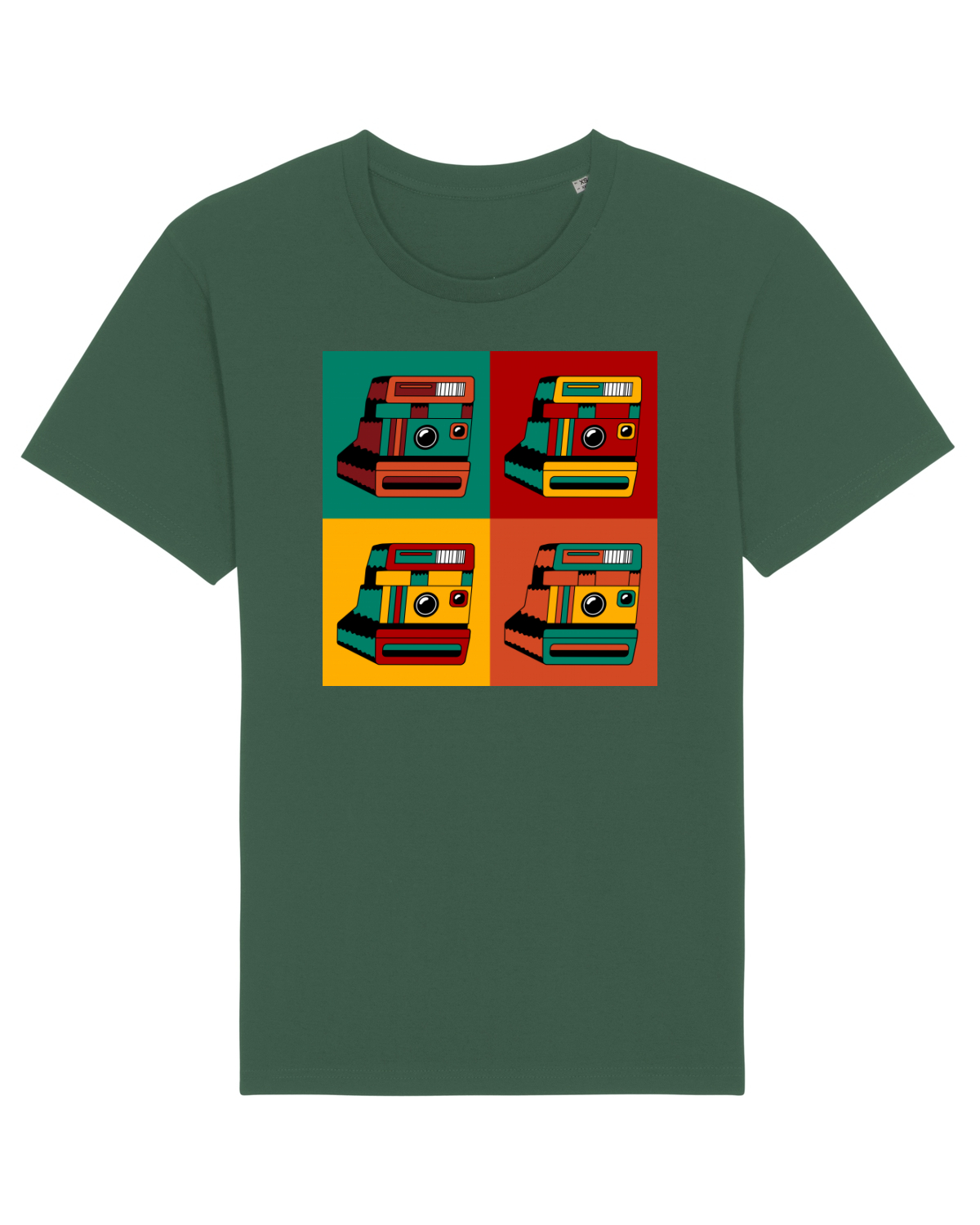 Tricou mânecă scurtă Unisex Rocker Bottle Green