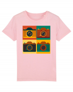 Aparat Foto Retro Vintage Tricou mânecă scurtă  Copii Mini Creator