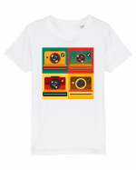 Aparat Foto Retro Vintage Tricou mânecă scurtă  Copii Mini Creator