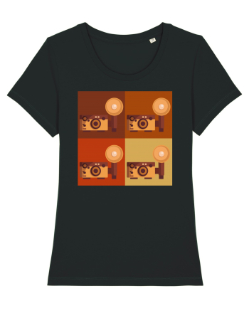 Aparat Foto Retro Vintage Black
