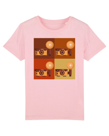 Aparat Foto Retro Vintage Cotton Pink