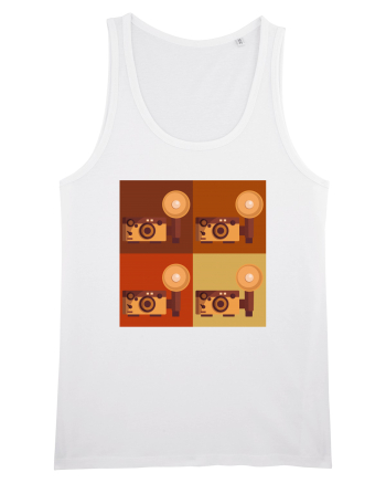 Aparat Foto Retro Vintage White