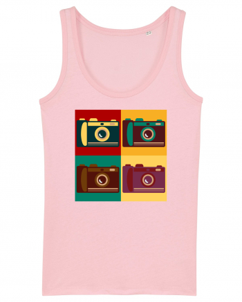 Aparat Foto Retro Vintage Cotton Pink