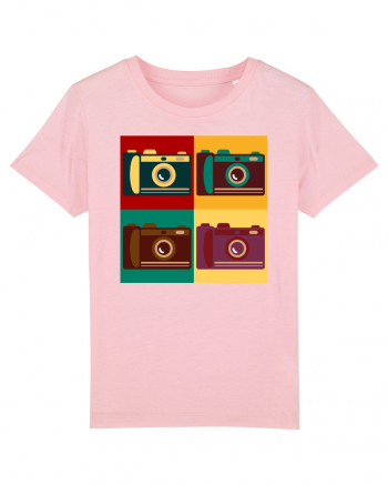 Aparat Foto Retro Vintage Cotton Pink