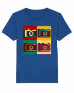 Aparat Foto Retro Vintage Tricou mânecă scurtă  Copii Mini Creator