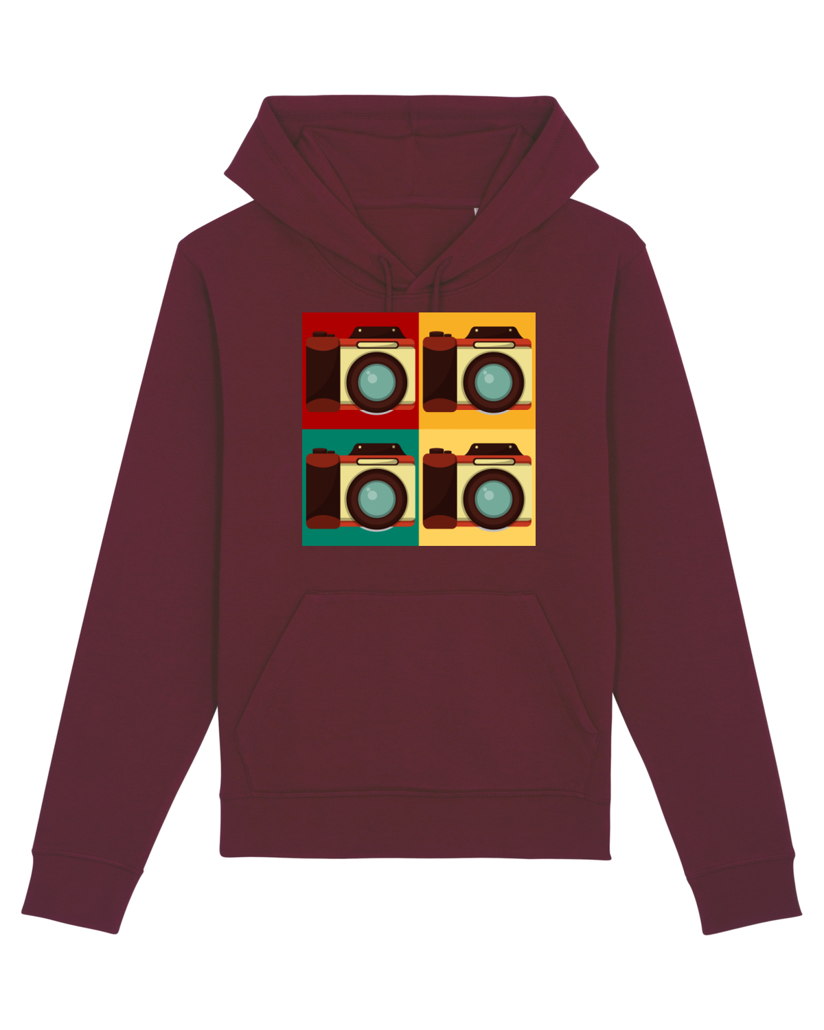 Hanorac Unisex Drummer Burgundy