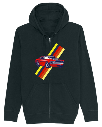 Retro Muscle Car Black