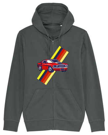 Retro Muscle Car Anthracite
