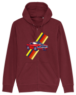 Retro Muscle Car Hanorac cu fermoar Unisex Connector