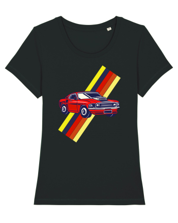 Retro Muscle Car Black