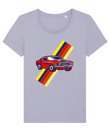 Retro Muscle Car Lavender