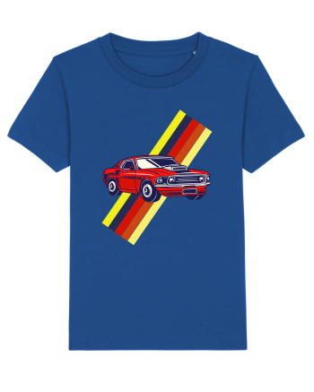 Retro Muscle Car Majorelle Blue