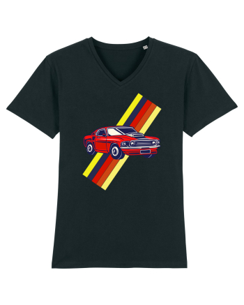 Retro Muscle Car Black