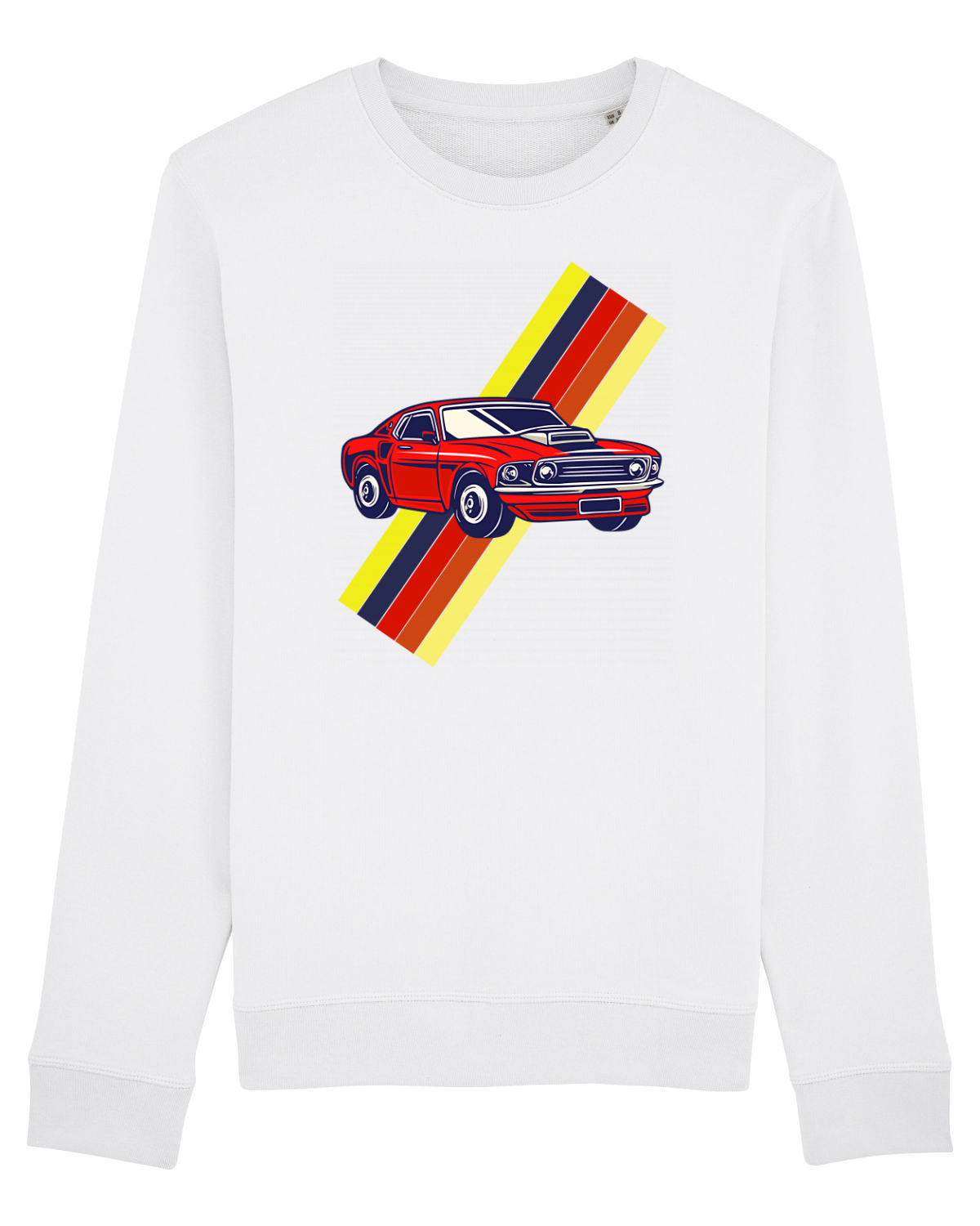 Bluză mânecă lungă Unisex Rise White