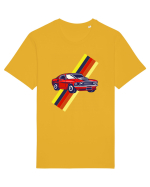 Retro Muscle Car Tricou mânecă scurtă Unisex Rocker