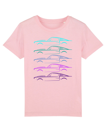Retro Muscle Car Cotton Pink
