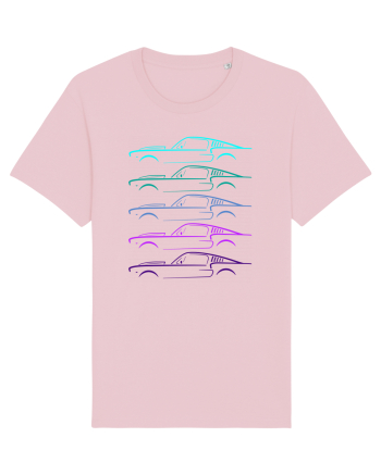 Retro Muscle Car Cotton Pink