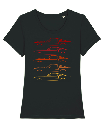 Retro Muscle Car Black