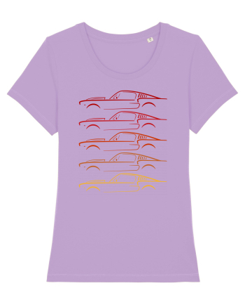 Retro Muscle Car Lavender Dawn