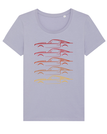 Retro Muscle Car Lavender