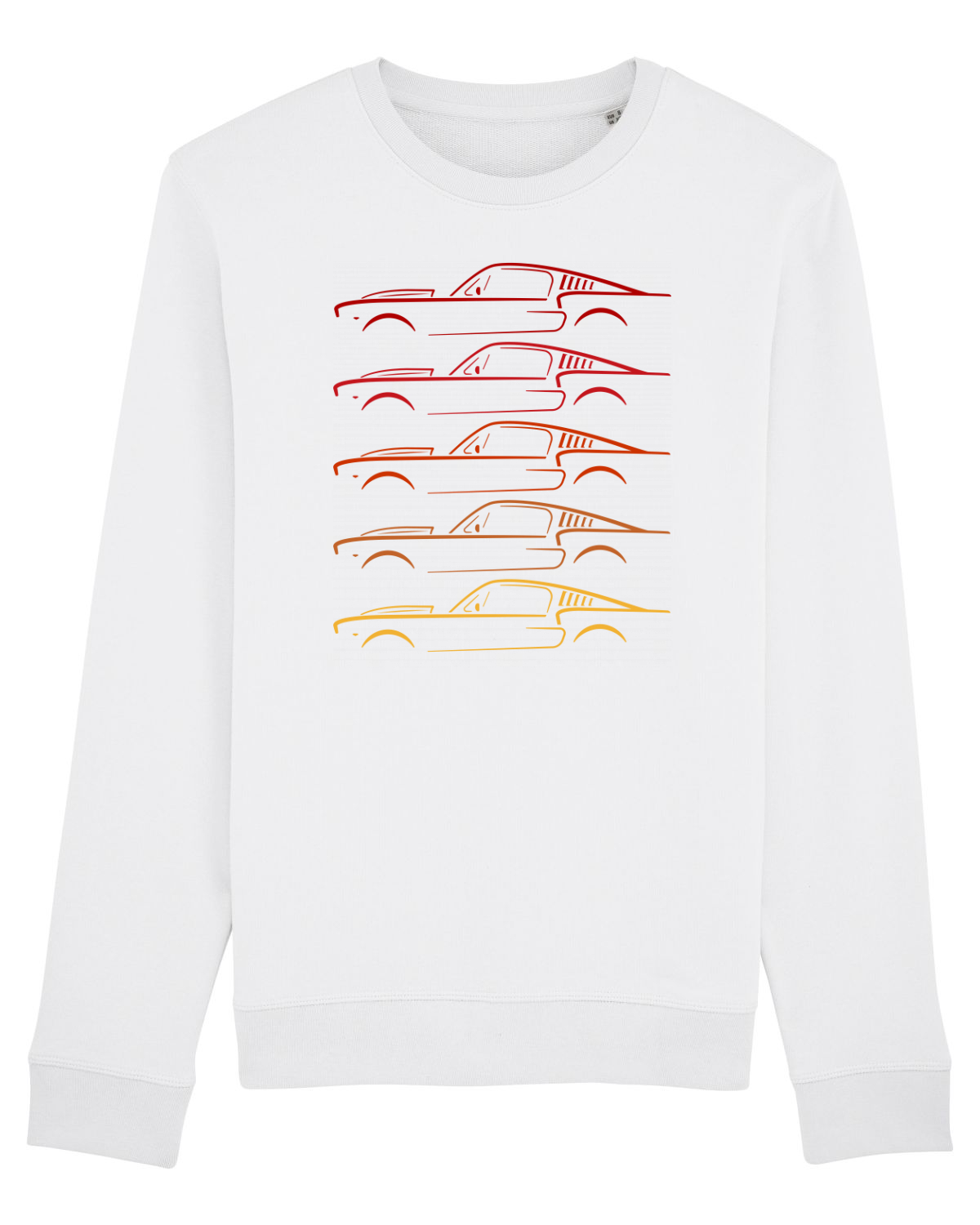 Bluză mânecă lungă Unisex Rise White