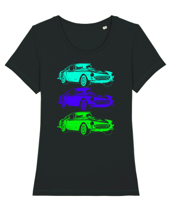 Retro Muscle Car Black