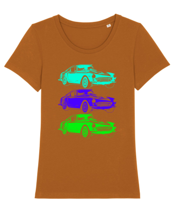 Retro Muscle Car Roasted Orange