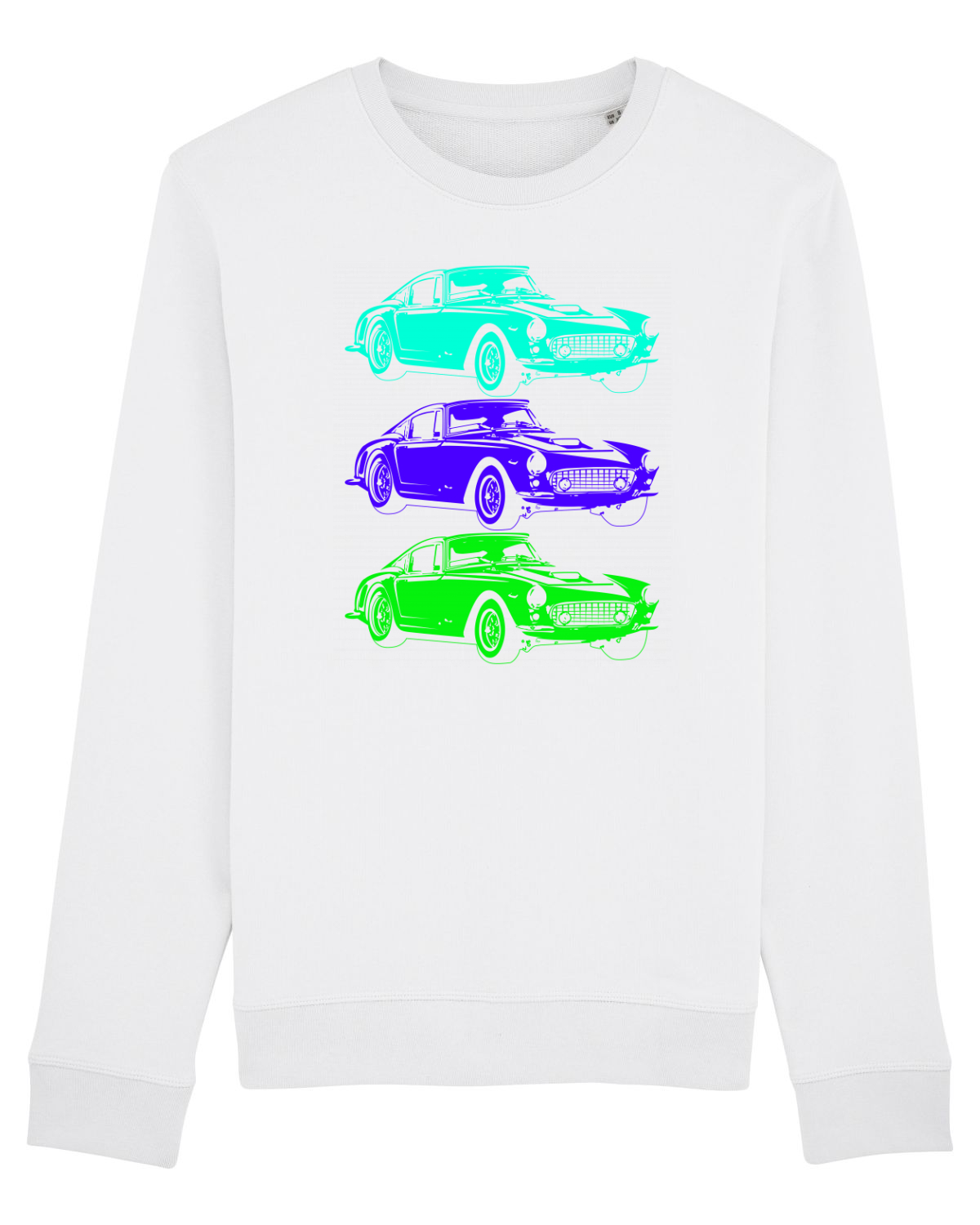 Bluză mânecă lungă Unisex Rise White