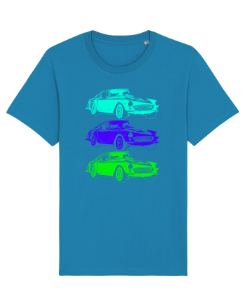 Retro Muscle Car Azur