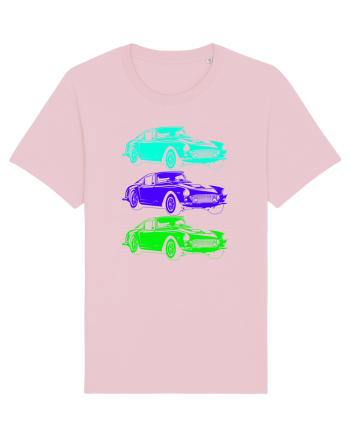 Retro Muscle Car Cotton Pink