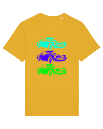 Retro Muscle Car Spectra Yellow