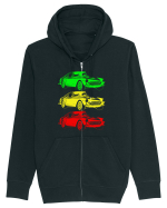 Retro Muscle Car Hanorac cu fermoar Unisex Connector