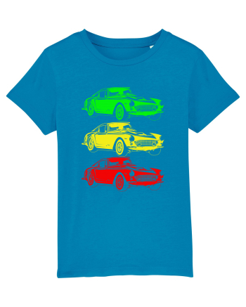 Retro Muscle Car Azur