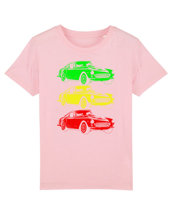 Retro Muscle Car Cotton Pink