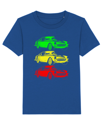 Retro Muscle Car Majorelle Blue